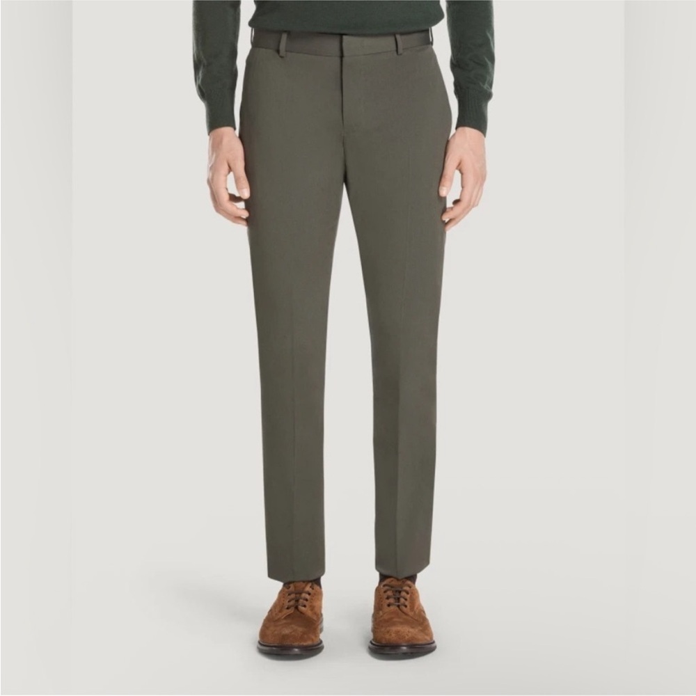 PT Torino Epsilon Pants Mens Olive Green Active Stretch Tech Trousers Size 38x30